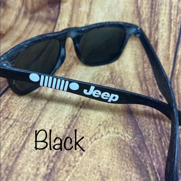 Custom Jeep Wood Effect Sunglasses NEW - Picture 3 of 9